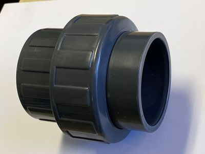 PVC Union ø50mm med LIM på begge sider  