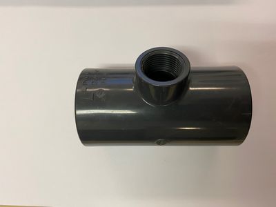 PVC T-Skjøt Red. Ø63 X ¾