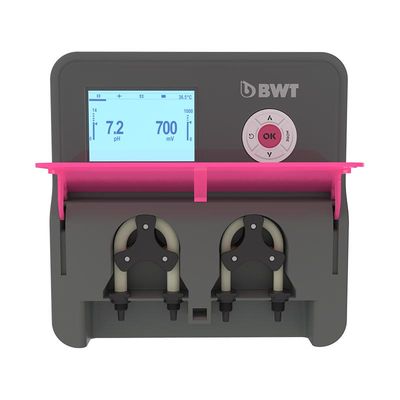 BWT Manager Connect Duo pH/Fri-klor/ORP Redox montert på panel