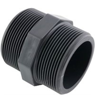 PVC Skjøtenippel 2x1 1/2
