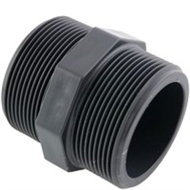 Hovedbilde PVC Skjøtenippel 2x1 1/2