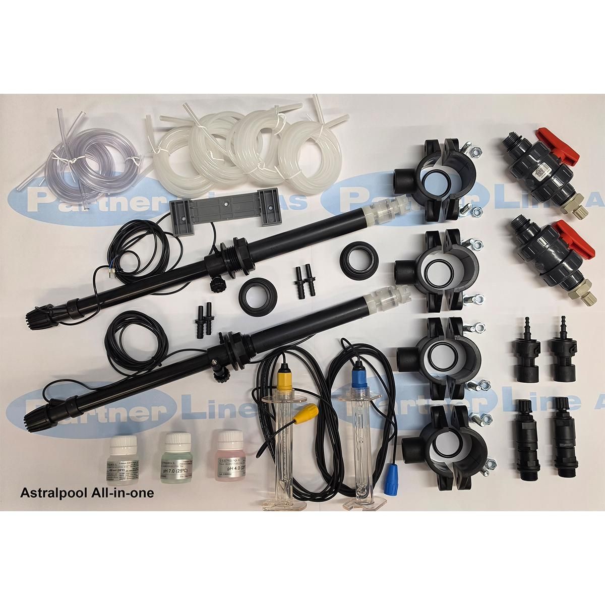 Automatisk klor og pH Fluidra Control Connect All-In-One