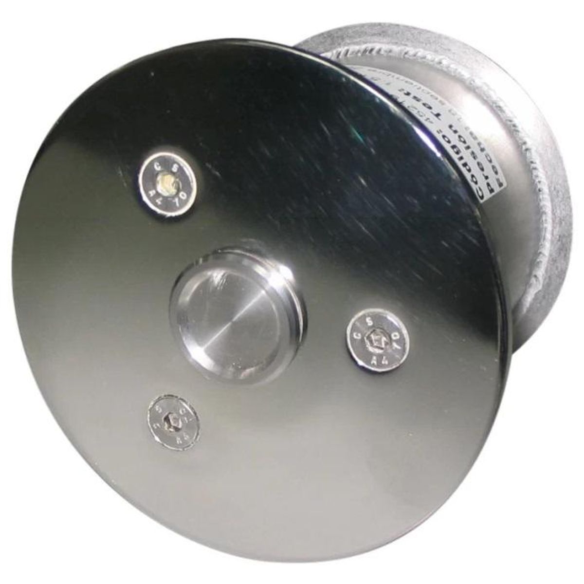 Piezo bryter 1-24VAC/DC i komplett hus i syrefast stål