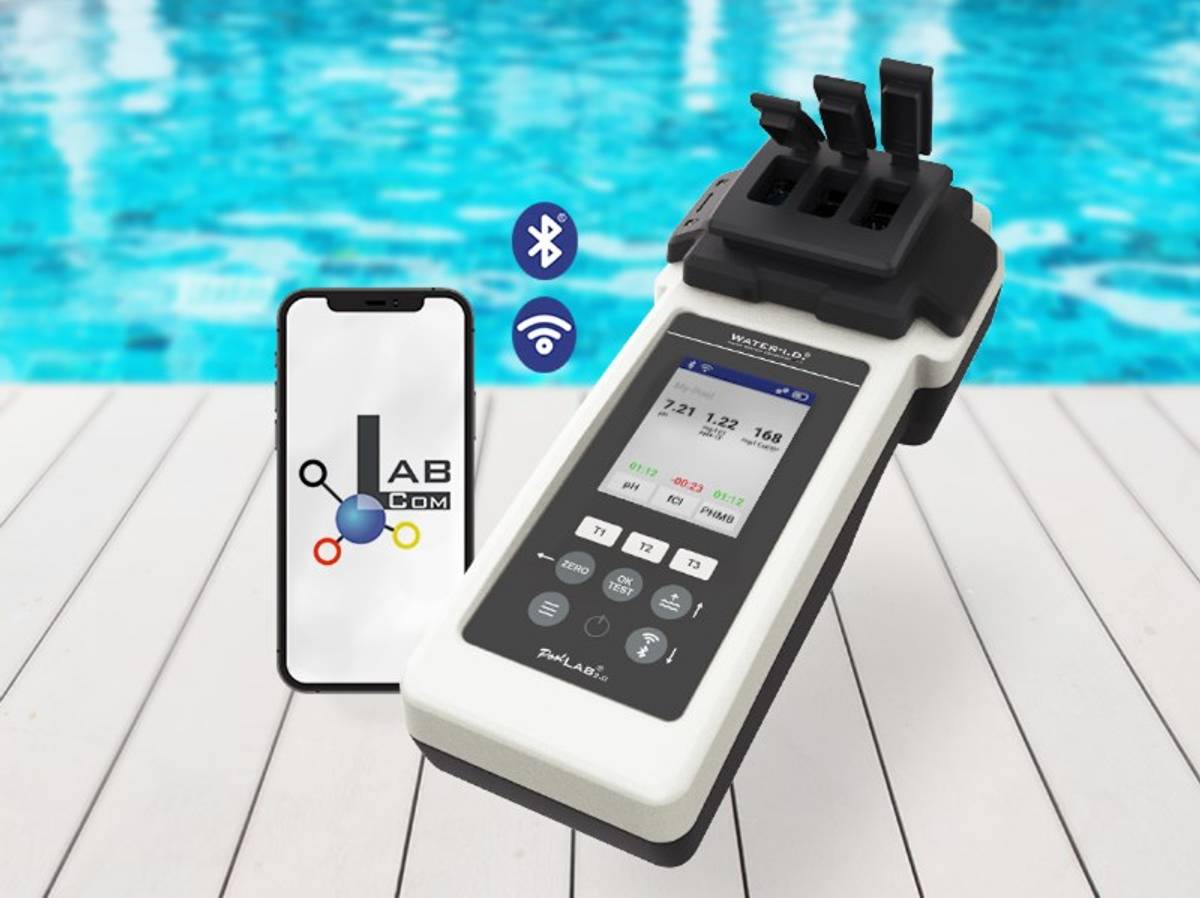 Testkit PoolLab 2.0 Digital for måling av 24 parametere  