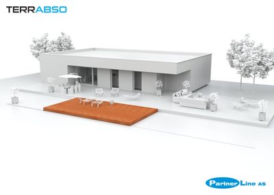 Skyvbart terrassedekke / rulledekke til basseng og massasjebad
